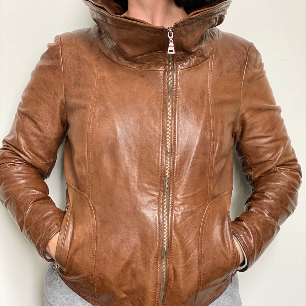 Brown Leather Jacket